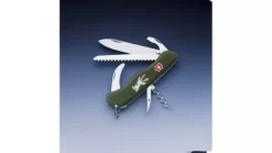 Victorinox 0.8873.4 - COUTEAU SUISSE - HUNTER OD - 8 PIECES - 111 MM - BLOCAGE DE LAME - COTES MATES