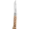 Couteau Pliant Français N°08 Sport Rando Manche Hêtre Opinel