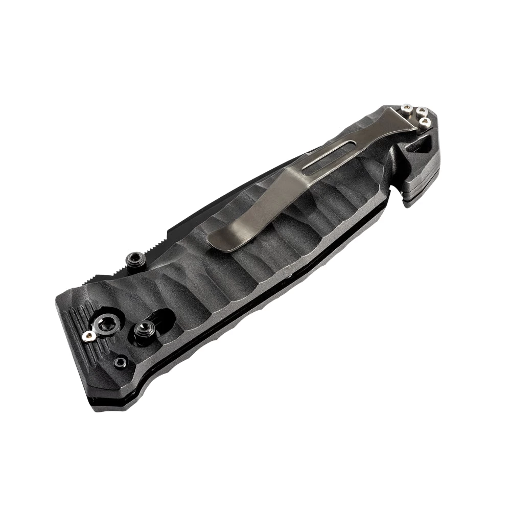 Couteau De Poche CAC S200 Lisse Toxifié 3 Fonctions Noir Manche PA6 Toxifié TBOUTDOOR 2 Couteau De Poche CAC S200 Lisse Toxifié 3 Fonctions Noir Manche PA6 Toxifié TBOUTDOOR – Image 2