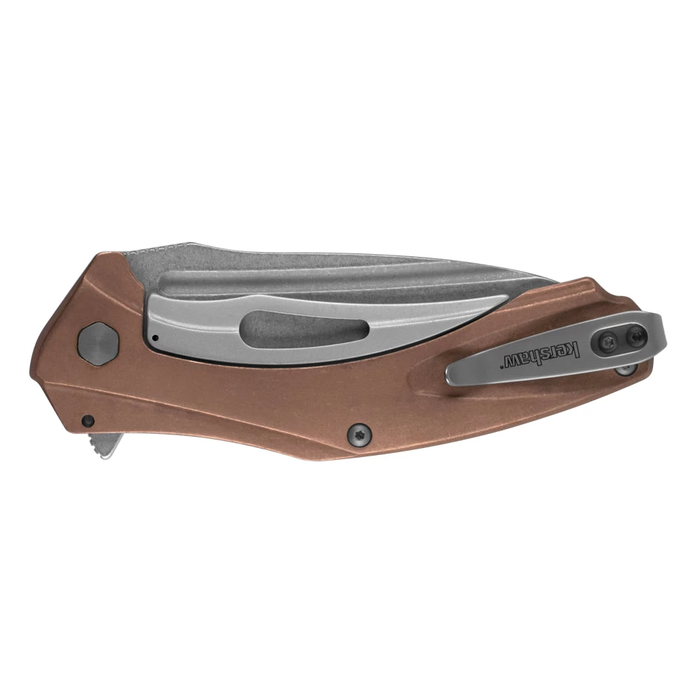 Couteau De Poche Copper XL Manche Cuivre Kershaw 2 Couteau De Poche Copper XL Manche Cuivre Kershaw – Image 2