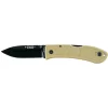 Couteau De Poche Dozier Folding Hunter Coyote Brown Manche Zytel Kabar