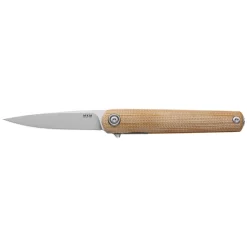 Couteau De Poche Flame Light Naturel Manche Micarta MKM