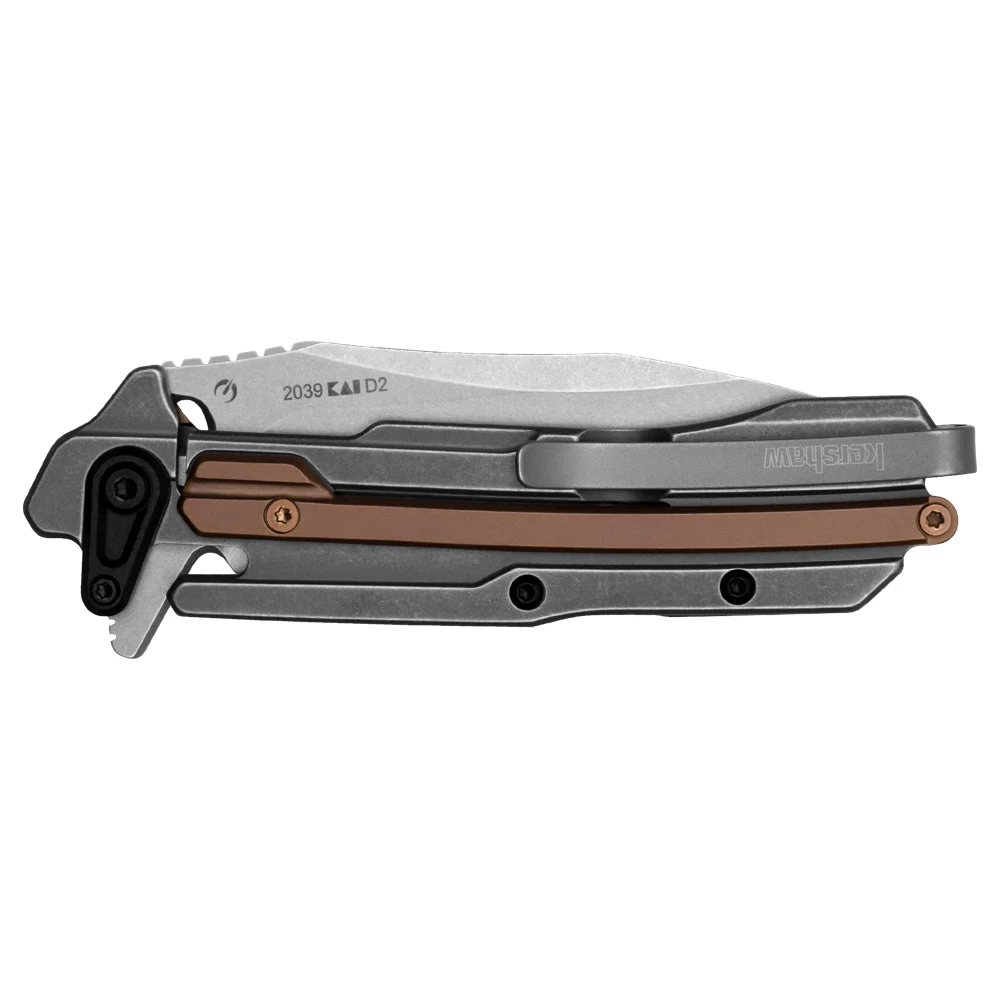 Couteau De Poche Frontrunner Manche Acier/G10 Kershaw 2 Couteau De Poche Frontrunner Manche Acier/G10 Kershaw – Image 2