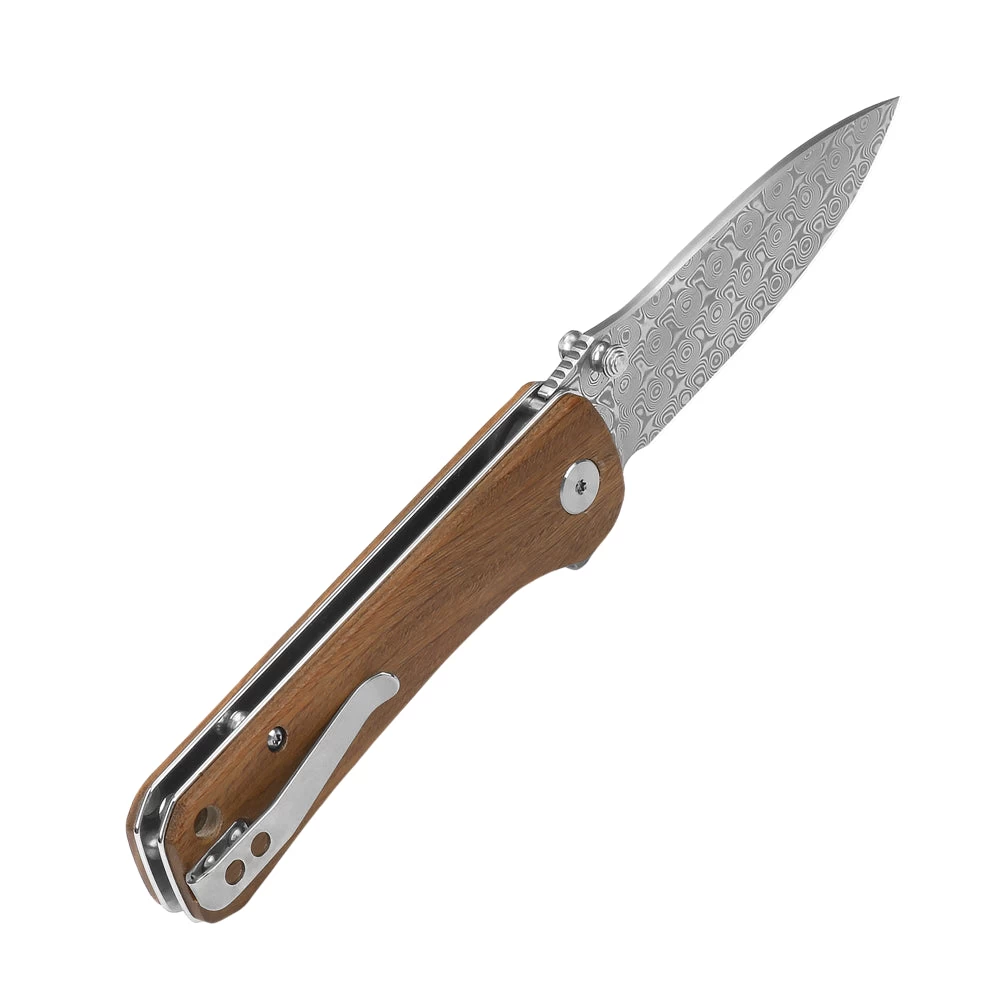 Couteau De Poche Hawk Manche Manche Verawood QSP 3 Couteau De Poche Hawk Manche Manche Verawood QSP – Image 3