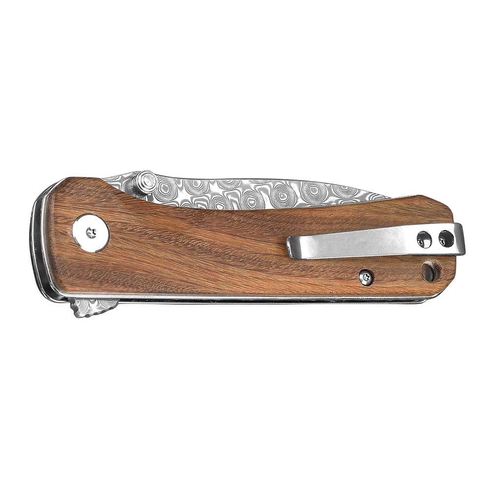 Couteau De Poche Hawk Manche Manche Verawood QSP 4 Couteau De Poche Hawk Manche Manche Verawood QSP – Image 4