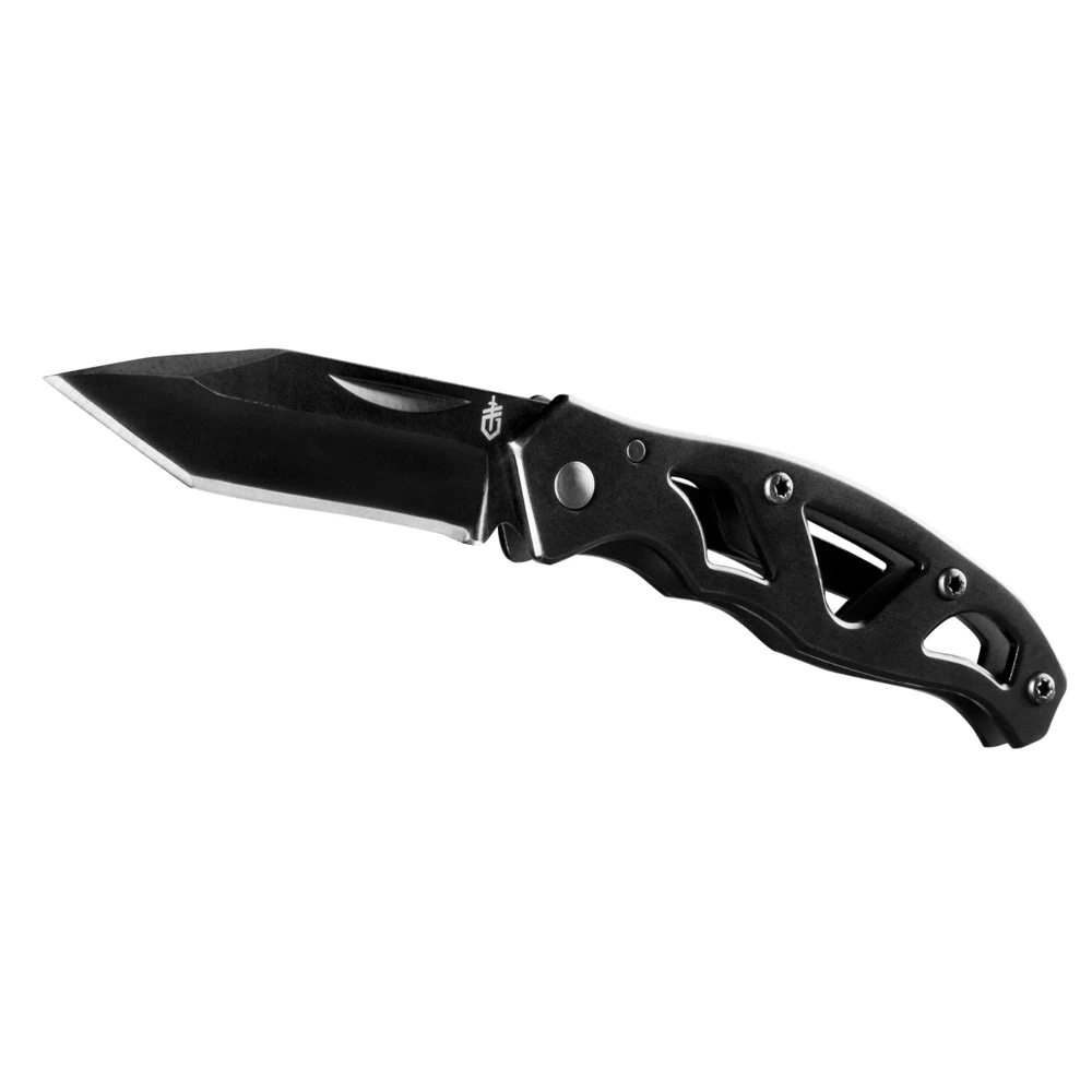 Couteau De Poche Paraframe Mini Tanto Manche Acier Gerber 3 Couteau De Poche Paraframe Mini Tanto Manche Acier Gerber – Image 3