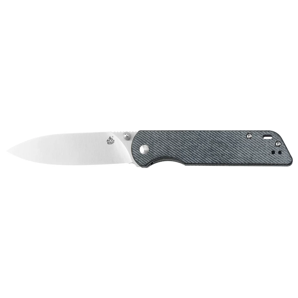 Couteau De Poche Parrot Denim Manche Micarta QSP 1 Couteau De Poche Parrot Denim Manche Micarta QSP