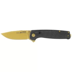Couteau De Poche Terminus XR LTE Gold Manche Fibre De Carbone SOG