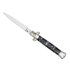 Couteau Automatique Façon Corne Manche 18 Cm - 2133