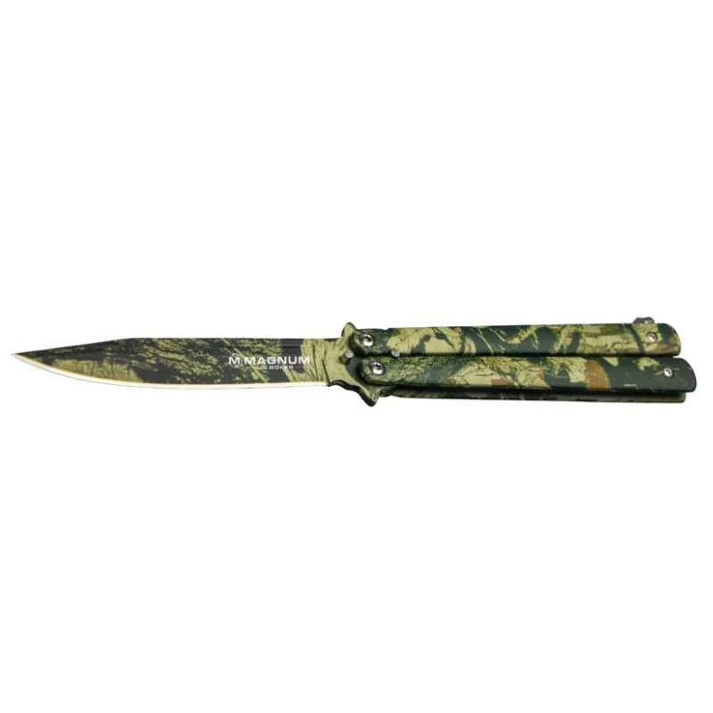 Couteau Böker Magnum Balisong Camo 1 Couteau Böker Magnum Balisong Camo