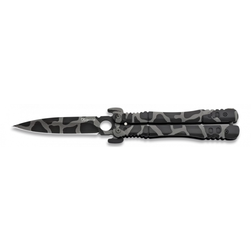 Couteau Papillon Albainox 3D Camo 02134 1 Couteau Papillon Albainox 3D Camo 02134