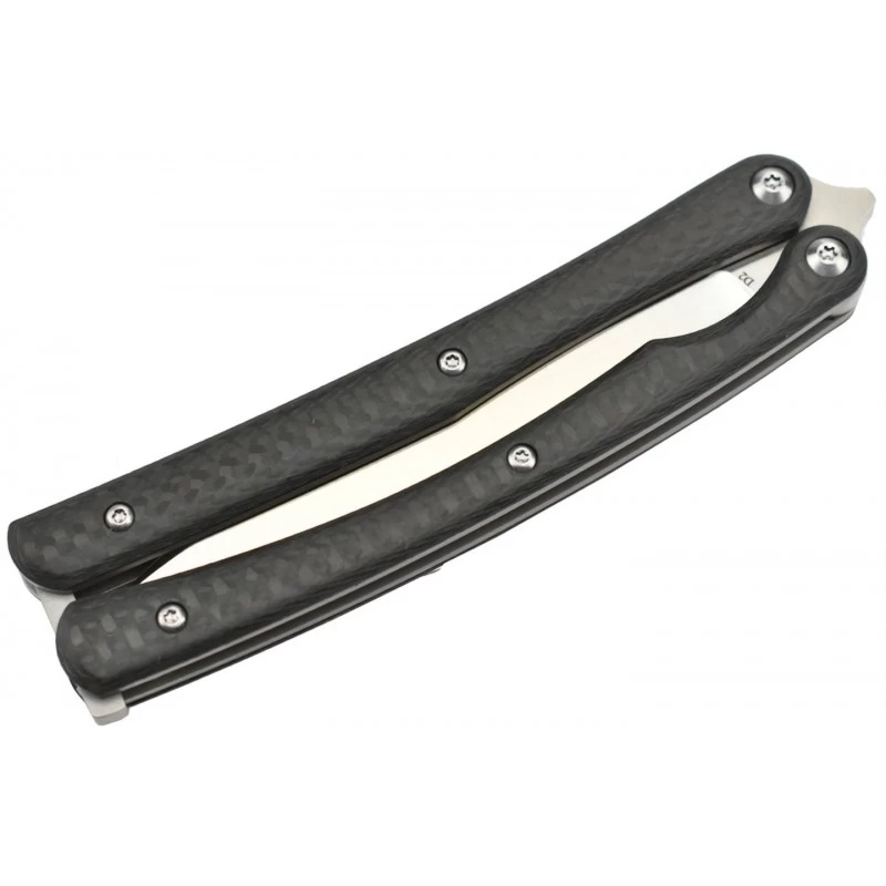Couteau Papillon Balitac Fibre De Carbone Max Knives / GT Knives 4 Couteau Papillon Balitac Fibre De Carbone Max Knives / GT Knives – Image 4