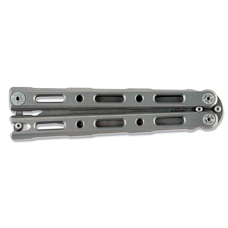 Couteau Papillon Benchmade Billet Ti Balisong 3 Couteau Papillon Benchmade Billet Ti Balisong – Image 3