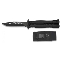 Couteau Papillon K25 Noir Lame 103mm 02131