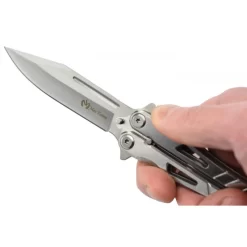 Couteau Papillon Max Knives P35S En Acier Finition Silver 13 Couteau Papillon Max Knives P35S En Acier Finition Silver -Magasin De Couteaux couteau papillon max knives p35s en acier finition silver 3