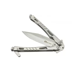 Couteau Papillon Max Knives P35S En Acier Finition Silver 15 Couteau Papillon Max Knives P35S En Acier Finition Silver -Magasin De Couteaux couteau papillon max knives p35s en acier finition silver 5