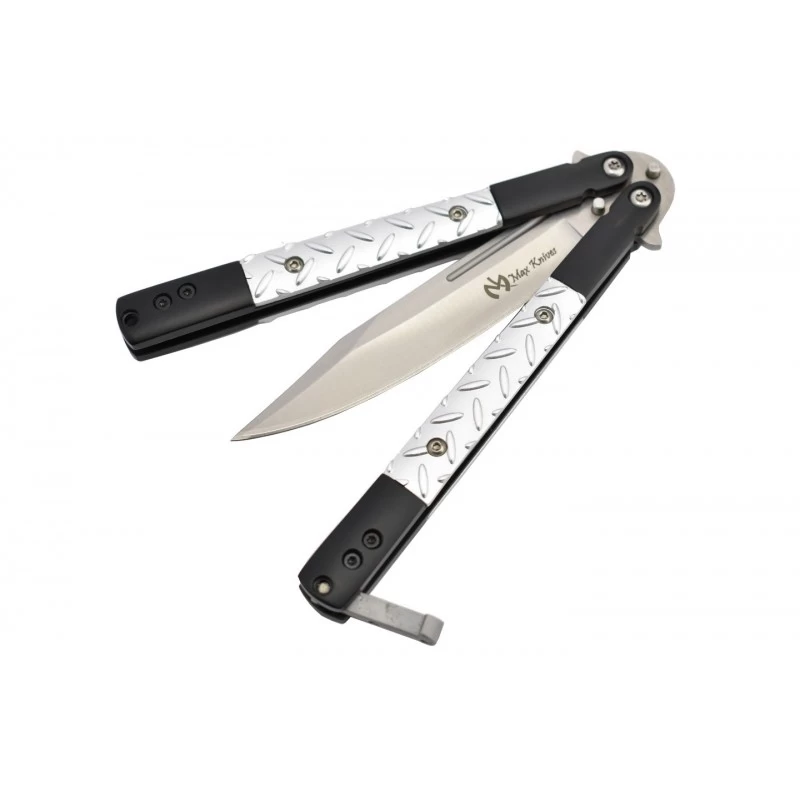 Couteau Papillon Max Knives P37 Manche Aluminium 4 Couteau Papillon Max Knives P37 Manche Aluminium – Image 4