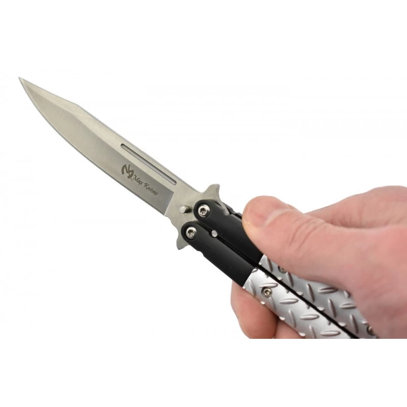 Couteau Papillon Max Knives P37 Manche Aluminium 7 Couteau Papillon Max Knives P37 Manche Aluminium – Image 7