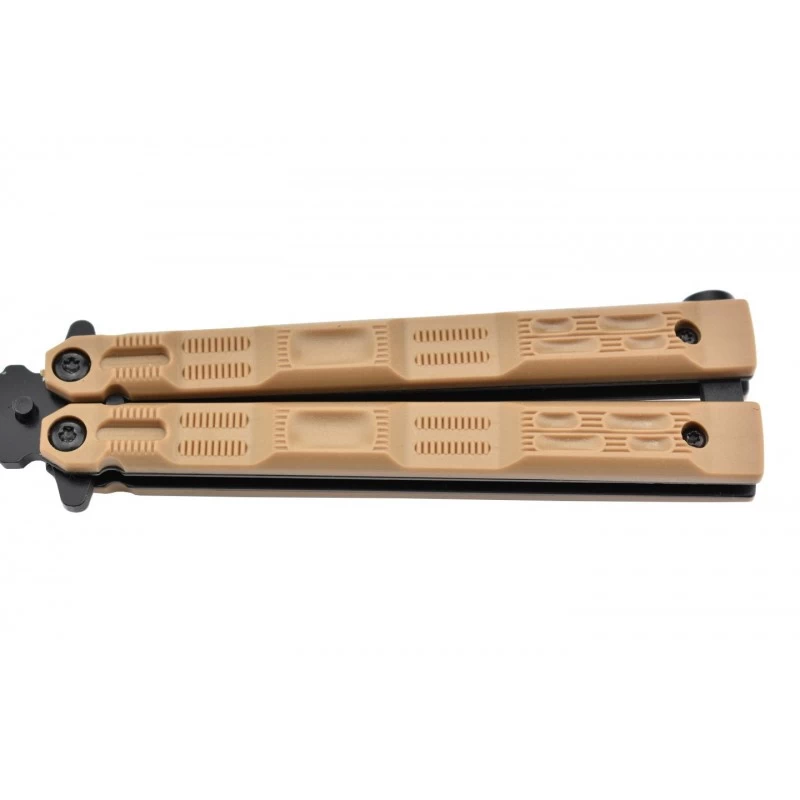 Couteau Papillon Max Knives P41M Marron 3 Couteau Papillon Max Knives P41M Marron – Image 3