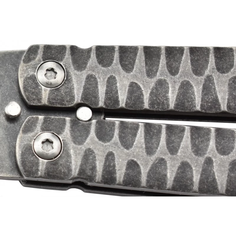 Couteau Papillon Max Knives P42 Acier Stonewash 7 Couteau Papillon Max Knives P42 Acier Stonewash – Image 7