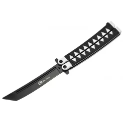Couteau Papillon Max Knives P46B 3Cr13 Aluminium Blanc/noir