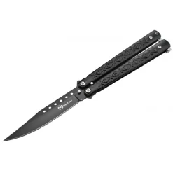 Couteau Papillon Max Knives P50B 3Cr13 Acier Noir