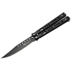Couteau Papillon Max Knives P52B 3Cr13 Acier Noir