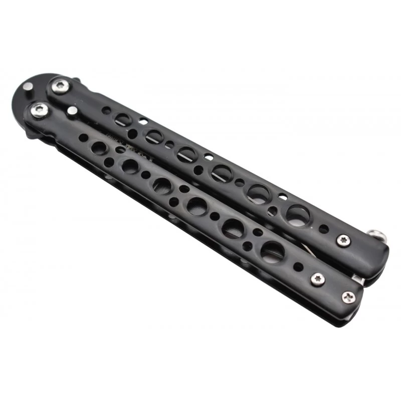 Couteau Papillon Max Knives P53B 3Cr13 Acier Noir 4 Couteau Papillon Max Knives P53B 3Cr13 Acier Noir – Image 4