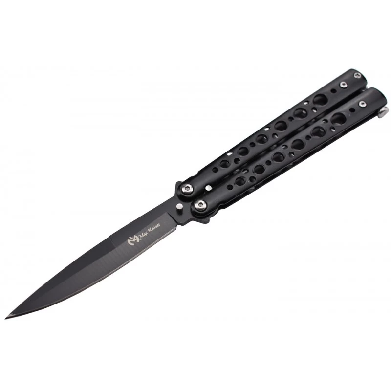 Couteau Papillon Max Knives P53B 3Cr13 Acier Noir 1 Couteau Papillon Max Knives P53B 3Cr13 Acier Noir