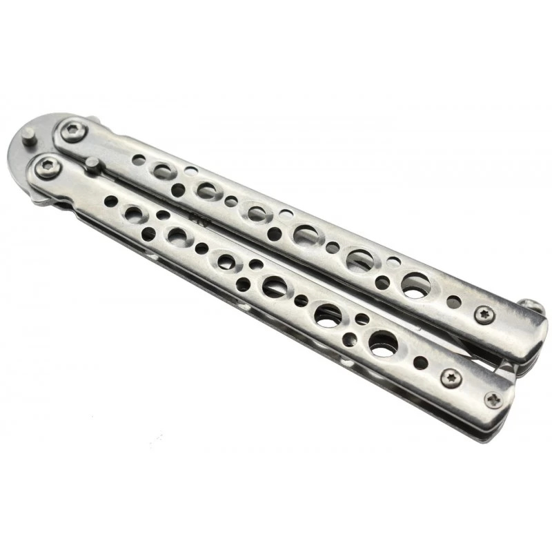 Couteau Papillon Max Knives P53S 3Cr13 Acier Silver 5 Couteau Papillon Max Knives P53S 3Cr13 Acier Silver – Image 5