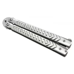 Couteau Papillon Max Knives P54S 3Cr13 Acier Silver 7 Couteau Papillon Max Knives P54S 3Cr13 Acier Silver -Magasin De Couteaux couteau papillon max knives p54s 3cr13 acier silver 2