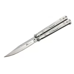 Couteau Papillon Max Knives P55S 3Cr13 Acier Silver