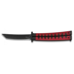Couteau Papillon Ninja Rouge Albainox