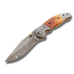 Couteau Pliant Avec Manche Orange