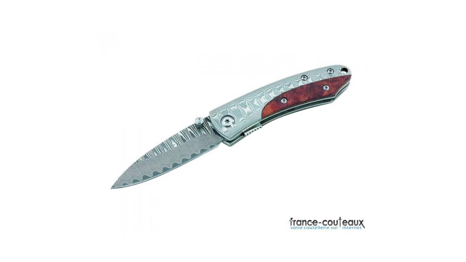 Couteau Pliant Herbertz Damas 71 Couches Manche Insert De Ronce 1 Couteau Pliant Herbertz Damas 71 Couches Manche Insert De Ronce