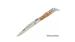 Couteau Pliant Laguiole - Manche En Bois - Lame 10 Cm