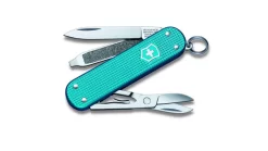 Victorinox COUTEAU SUISSE MINIATURE - BLEU METAL - 58 MM