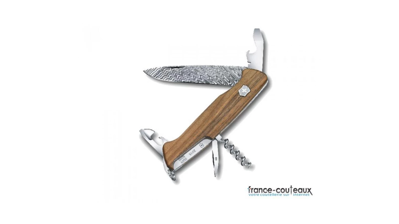 Couteau Suisse Victorinox Rangewood Damas Noyer - Edition Limité 2 Couteau Suisse Victorinox Rangewood Damas Noyer - Edition Limité – Image 2