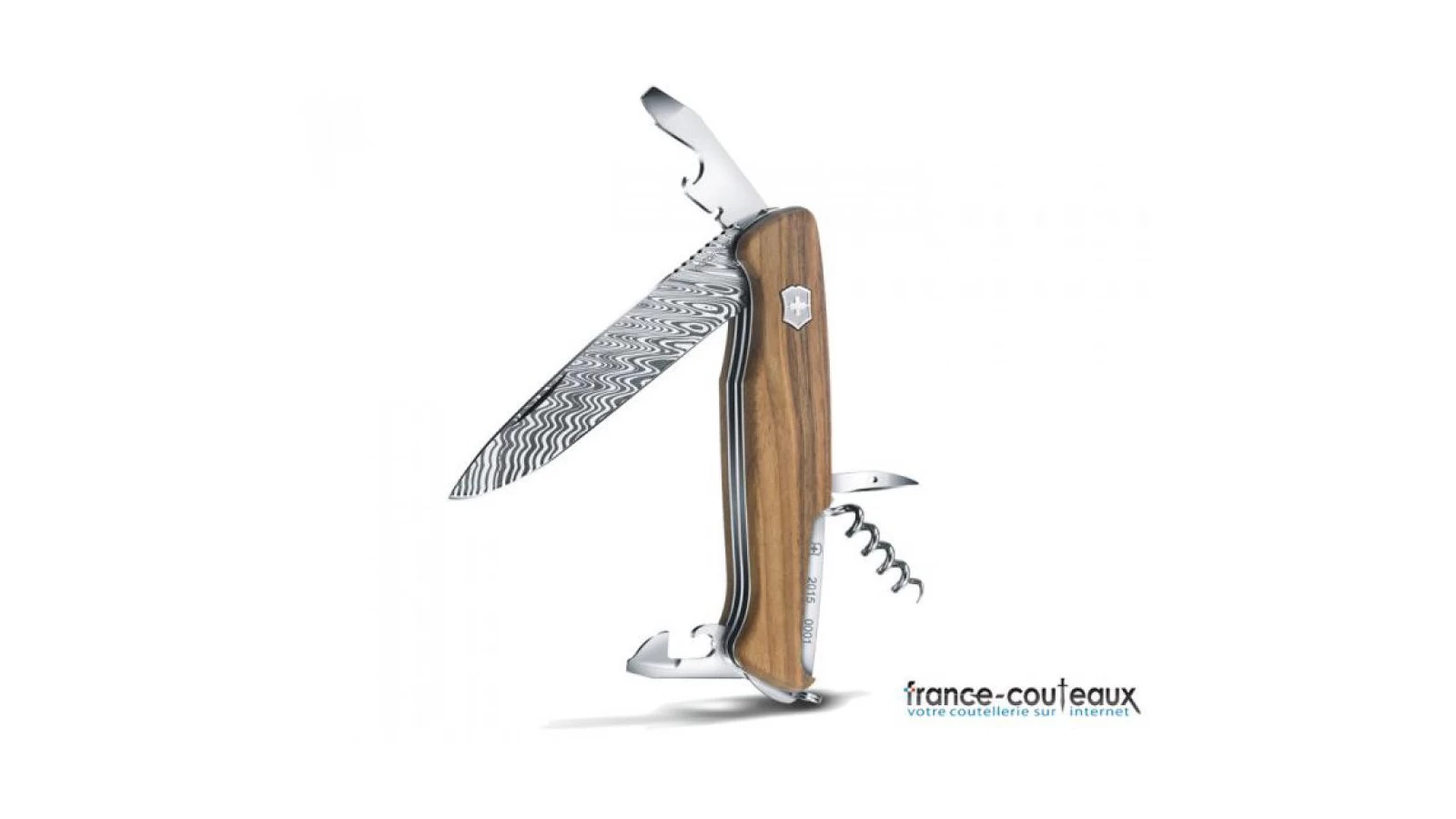 Couteau Suisse Victorinox Rangewood Damas Noyer - Edition Limité 1 Couteau Suisse Victorinox Rangewood Damas Noyer - Edition Limité