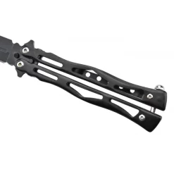 Max Knives P38B - Couteau Papillon Acier Inox Noir 9 Max Knives P38B - Couteau Papillon Acier Inox Noir -Magasin De Couteaux max knives p38b couteau papillon acier inox noir 3