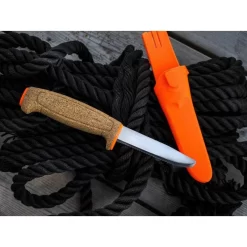 Poignard Flottant Mora Liege/orange Inox 7 Poignard Flottant Mora Liege/orange Inox -Magasin De Couteaux poignard flottant mora liegeorange inox 2