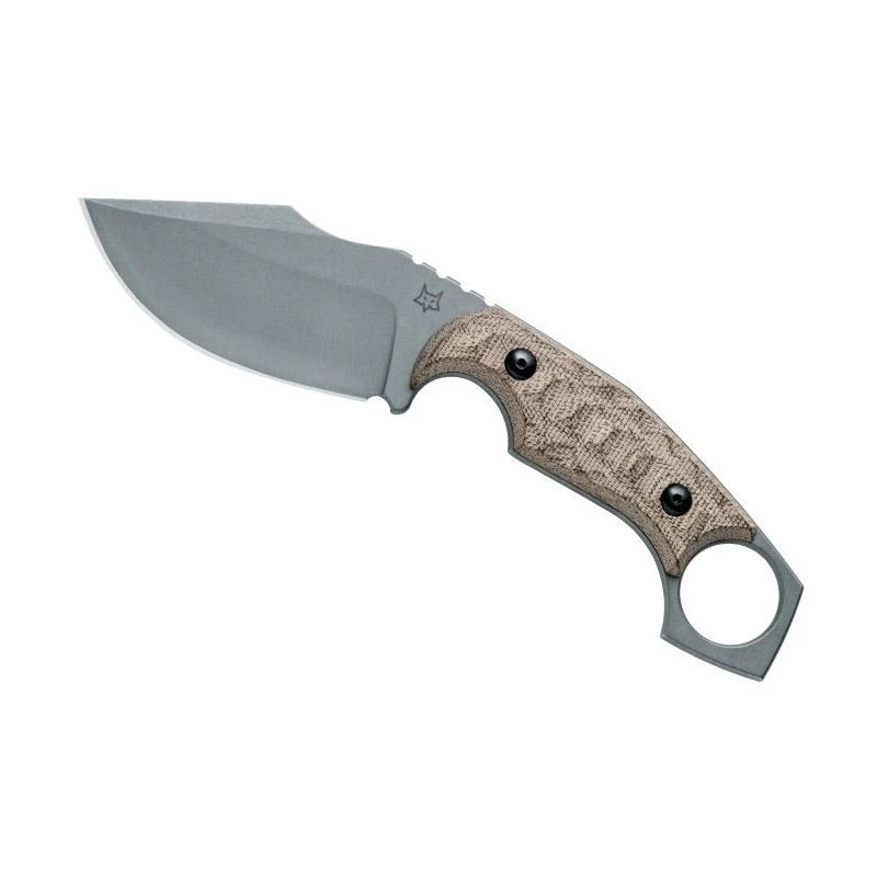 Poignard Fox Monkey Thumper Micarta 1 Poignard Fox Monkey Thumper Micarta