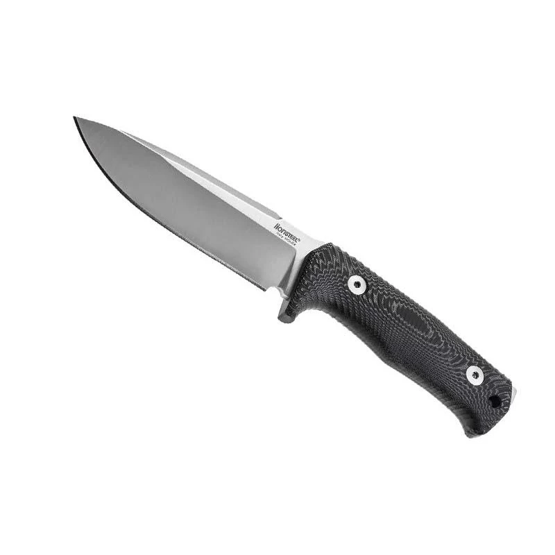 Poignard LionSteel T5 Micarta Gris/noir 1 Poignard LionSteel T5 Micarta Gris/noir