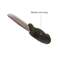 Poignard Mora Companion Heavy Duty MG Noir/kaki Carbone 5 Poignard Mora Companion Heavy Duty MG Noir/kaki Carbone -Magasin De Couteaux poignard mora companion heavy duty mg noirkaki carbone 2