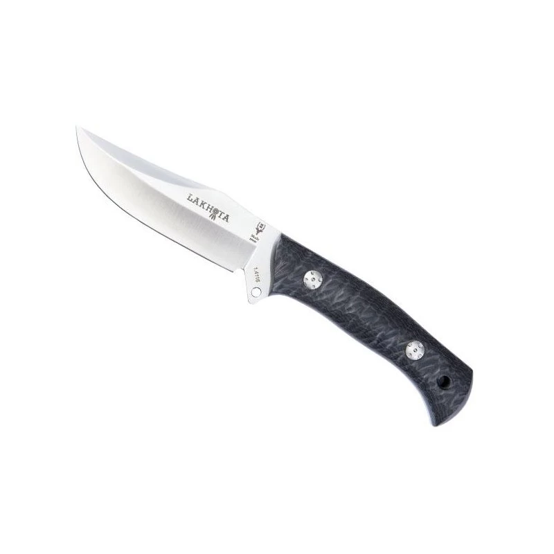 Poignard Muela Lakhota Micarta Noir 12cm Inox 1 Poignard Muela Lakhota Micarta Noir 12cm Inox
